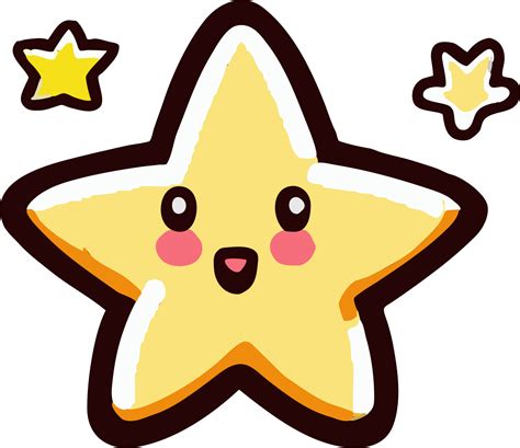 star stickers png graphic clipart design 24045693 PNG