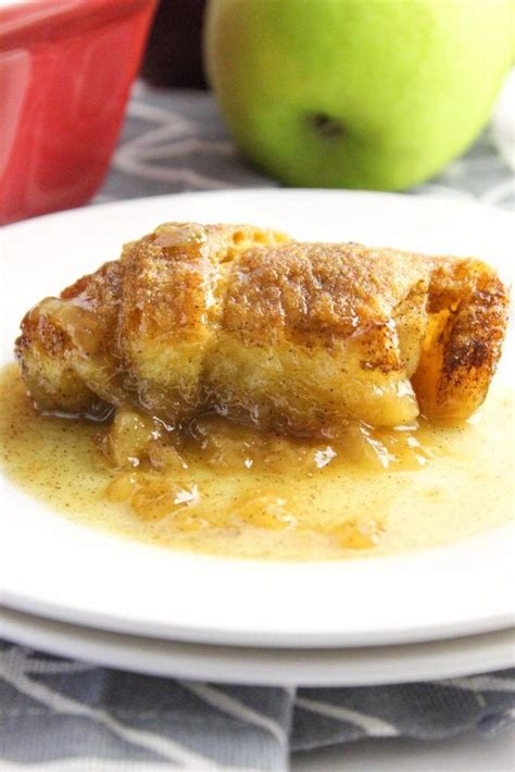 Apple Dumplings with Crescent Rolls | Baking You Happier