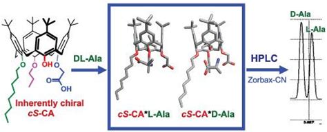 Inherently Chiral Dialkyloxy Calix Arene Acetic Acids As