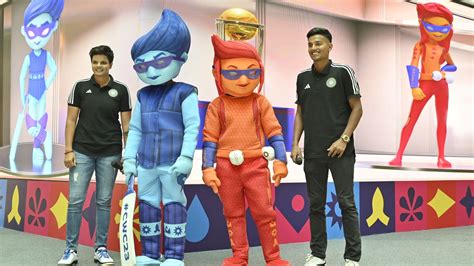 Icc Unveils Two Mascots For Odi World Cup Wants Fans To Name Them