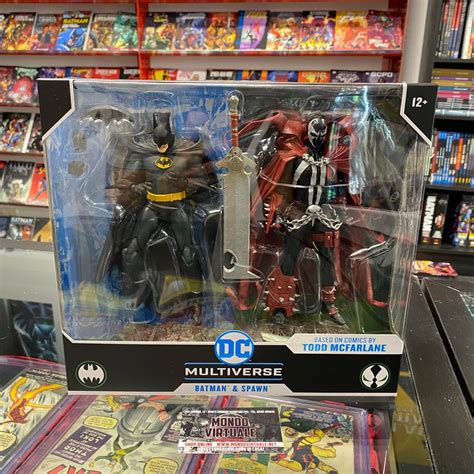 Batman Spawn 2 Pack Based On Comics By Todd McFarlane Dc