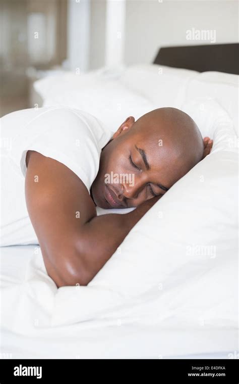 Man Sleeping Bed Hi Res Stock Photography And Images Alamy