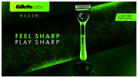 Gillette X Razer D Couvrez Le Rasoir Aux Couleurs De Razer Masculin