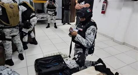 Cachan A Agentes De La GN Con U 42 Mil Y Armas En Jalisco