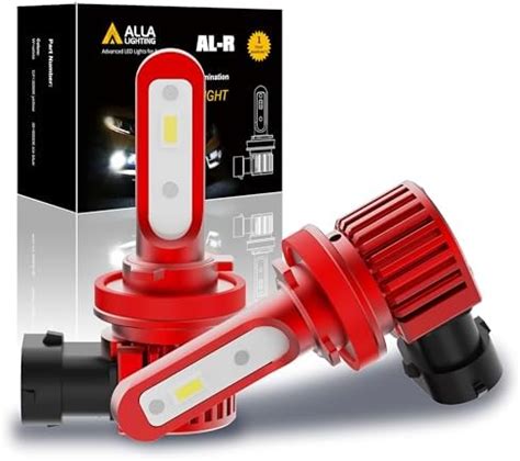 Alla Lighting Lm H H Led Fog Lights Or Drl Bulbs K Xenon