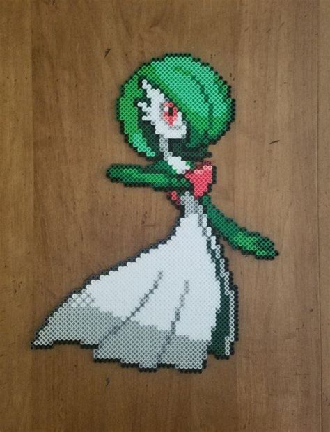 Gardevoir Pokemon Perler Bead Sprite Pokemon Perler Beads Perler