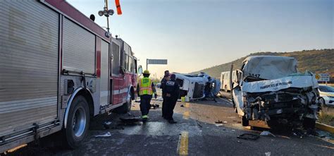 Contin An Hospitalizadas Seis Personas Por El Accidente En La Carretera