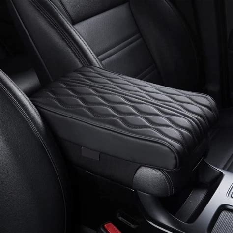 SALUCIA Leather Car Armrest Box Pad 2023 Auto Center Konsole Abdeckung