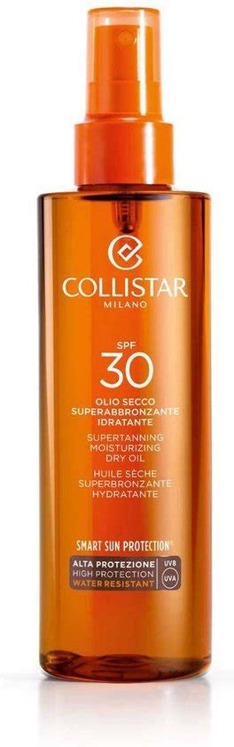 Collistar Sun Care Supertanning Moisturizing Dry Oil Spf 30 Zonneolie