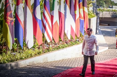 Marcos Arrives At Opening Of 42nd Asean Summit In Indonesia The