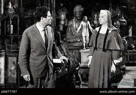 RAF VALLONE And SOPHIE DESMARETS In SECRET OF SISTER ANGELA 1956 LE