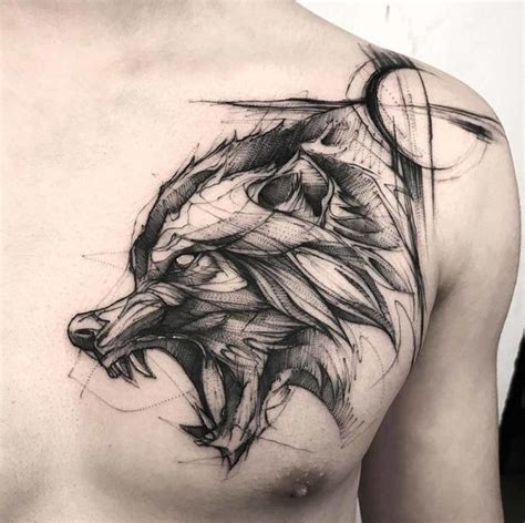 Wolf Side Profile Tattoo - 125 Wolf Tattoos That Will Blow Your Mind ...