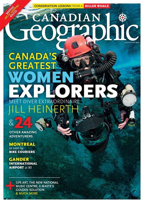 Canadas Greatest Women Explorers Julyaugust 2016 Canadian Geographic