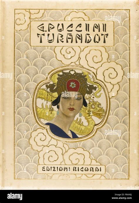 Turandot poster opera giacomo puccini fotografías e imágenes de alta