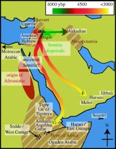 Spread of the Semitic languages | Daan Nijssen