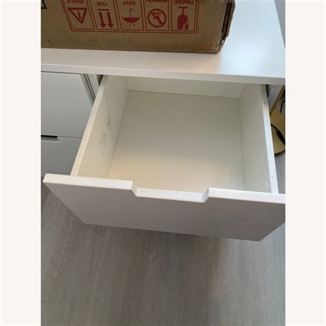 Ikea Nordli Drawer Dresser White Aptdeco