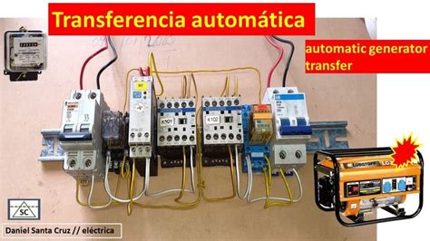 Interruptor de cambio automático para generador transferencia