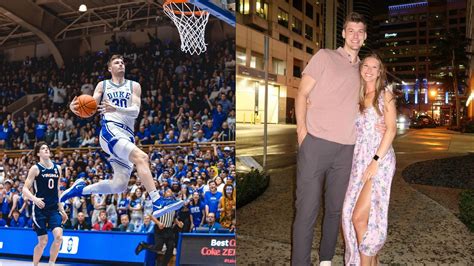 Photo Former Duke Star Kyle Filipowski Seen Unwinding With Fiancee Caitlin Hutchison Days After