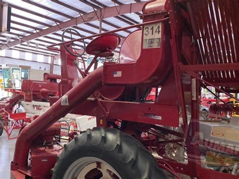 Farmall M White Demonstrator With Mounted 314 One Row Cotton Picker