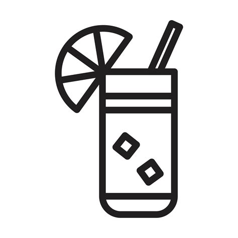 Lemonade Icon For Refreshing Beverages Summer Drinks And Citrus