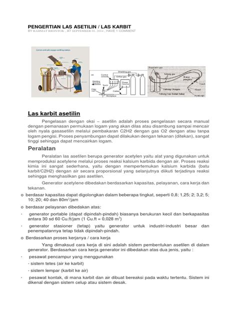 Pengertian Las Asetilin Pdf