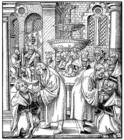 Evangelist Johannes Holzschnitt Joh 1 Lutherbibel 1545 Stilkunst De