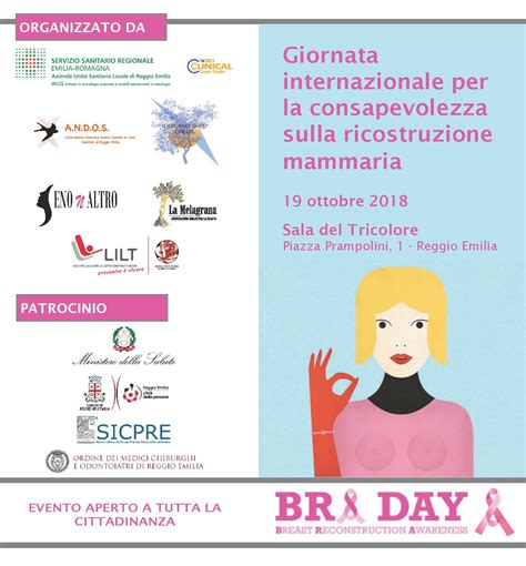 Bra Day A Reggio Incontro Sulla Ricostruzione Del Seno In Sala Del