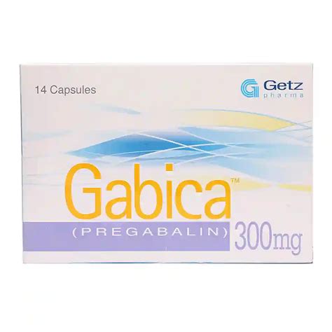 Gabica 300mg Capsules Uses Side Effects Price In Pakistan