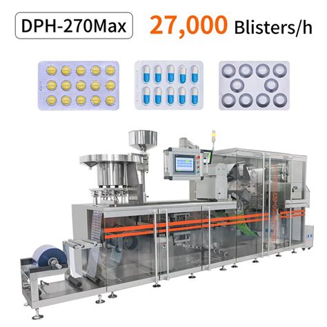 Dph Roller High Speed Blister Packing Machine Ruida