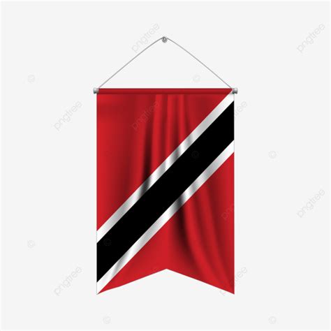 Trinidad Waving Design With Transparent Vector Trinidad Trinidad Flag