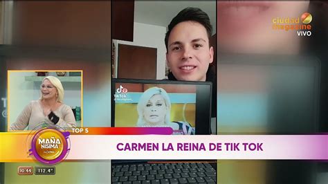 Carmen Barbieri La Reina Del Tik Tok Youtube