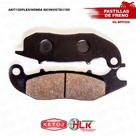 Pastillas De Freno Akt 125 Flex Honda Navi Honda Invicta 150 Ketoz