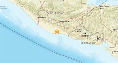 Sismo De 5 0 Grados Sacude El Centro Y Sur De Guatemala Sin Daños