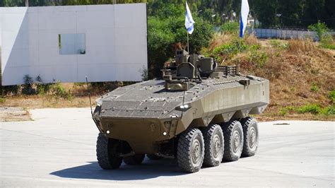 First Eitan Wheeled APC Now In Serial Production Defense Here