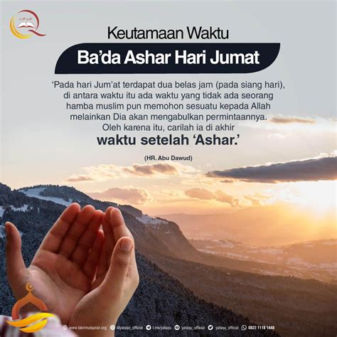 Kata Kata Bijak Doa Di Hari Jumat Jederr