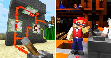 Minecraft: 15 Insanely Useful Redstone Contraptions | Game Rant