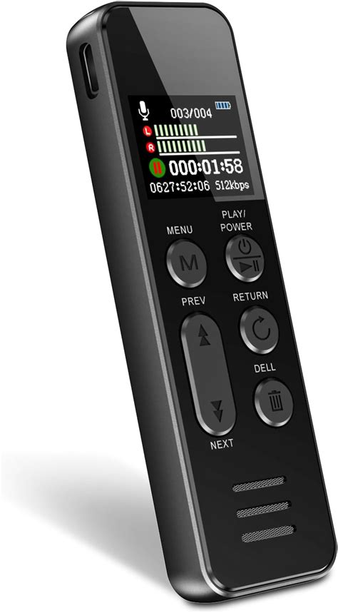 Amazon Gb Digital Voice Recorder With Playback Voice Activated