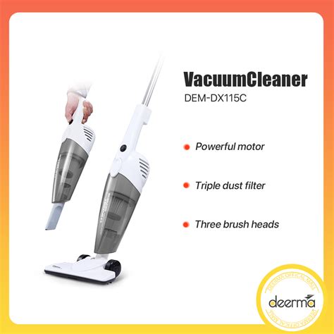 Deerma Vacuum Dx C Dx C Handheld Vacuum Cleaner Mini Handheld