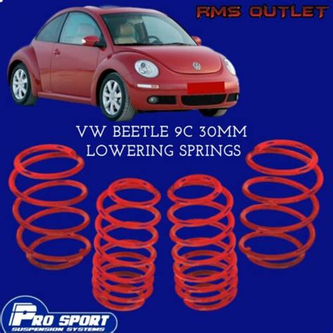 Prosport 30mm Lowering Springs For Vw Beetle 9c Lifetime Warranty