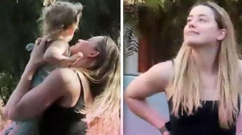 Fotos As Es La Nueva Vida De Amber Heard Y Su Hija Oonagh En Espa A