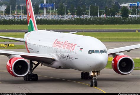 Y Kyz Kenya Airways Boeing U Er Photo By Charles Cunliffe Id