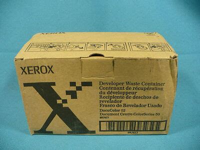 Xerox Genuine Oem R R Developer Waste Container Docucolor