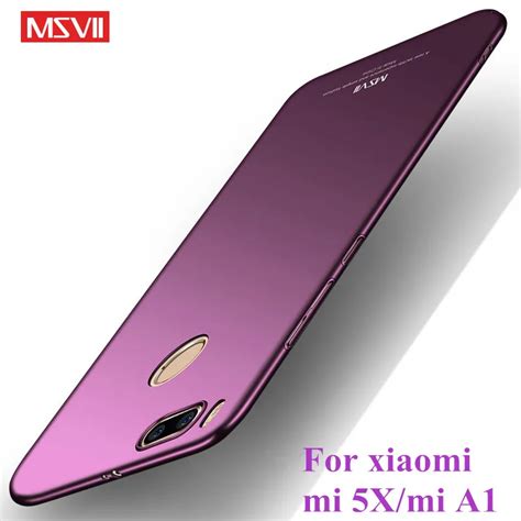 Xiaomi Mi A1 5x Case Msvii Brand Xiomi MiA1 Mi5x Case Luxury Slim Hard