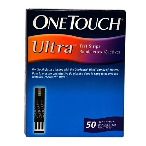 ONE TOUCH ULTRA TEST STRIPS 50S