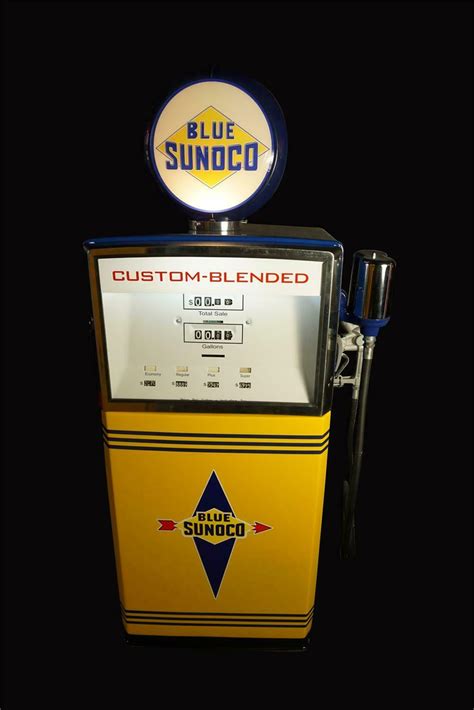 Highly Sought After S Sunoco Gasoline Wayne Custom Blended Restored