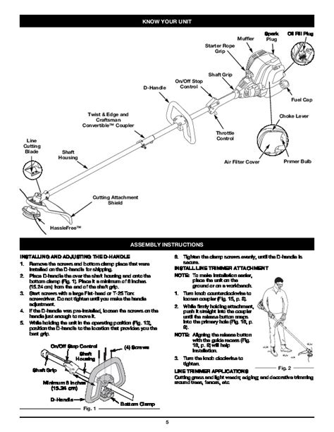 Craftsman Cycle Trimmer Lawn Mower Owners Manual