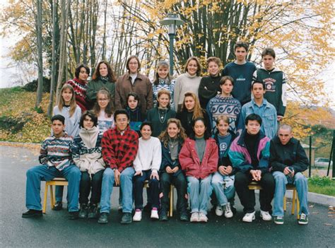 Photo de classe 2nde de 1994 Lycée Guillaume Fichet Copains d avant