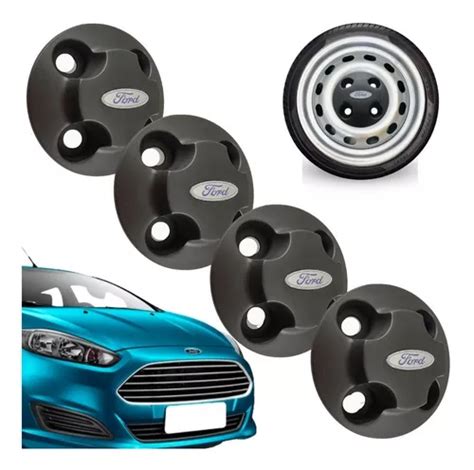 Calota Ford Kit Calotinhas Focus Ka Fiesta Courier Top Mercadolivre