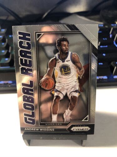 Andrew Wiggins 2022 23 Panini Prizm Global Reach Base 5 Golden State