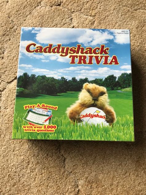 Caddyshack Trivia Board Game New Ebay